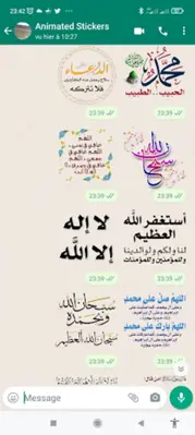 Islamic Stickers-WASticker android App screenshot 4