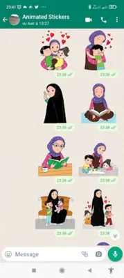 Islamic Stickers-WASticker android App screenshot 7